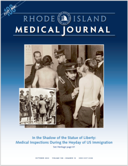 cover of RI medical journal